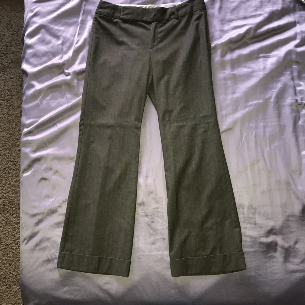 Dark Grey Pants Work Professional Trousers